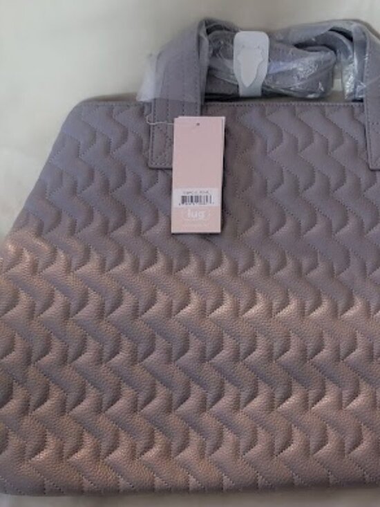 LUG Handbags - LUG- Tempo Classic VL Tote Bag- Pearl Grey